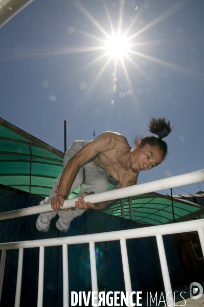 Le Parkour à Pékin - Parkour in Beijing