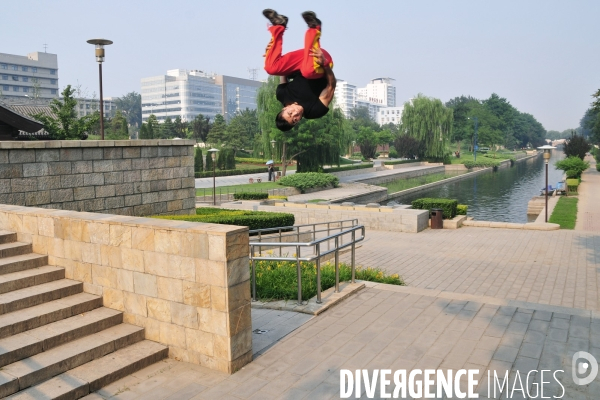 Le Parkour à Pékin - Parkour in Beijing