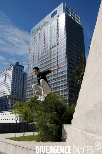 Le Parkour à Pékin - Parkour in Beijing