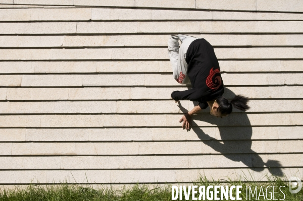 Le Parkour à Pékin - Parkour in Beijing