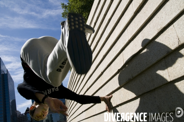 Le Parkour à Pékin - Parkour in Beijing