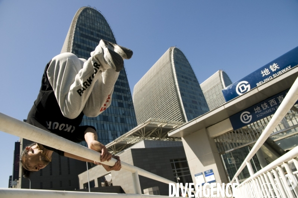 Le Parkour à Pékin - Parkour in Beijing