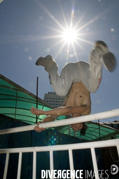 Le Parkour à Pékin - Parkour in Beijing