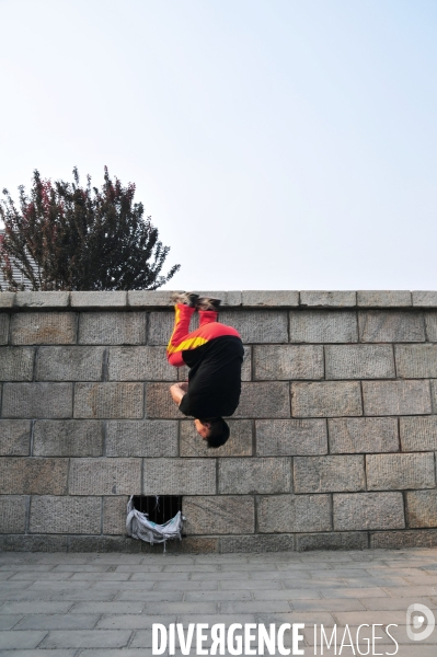 Le Parkour à Pékin - Parkour in Beijing