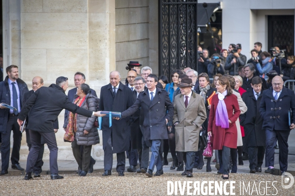 Voeux au gouvernement 2016