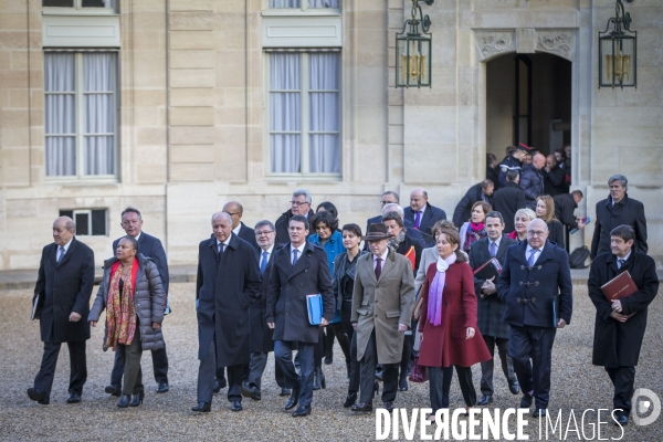 Voeux au gouvernement 2016