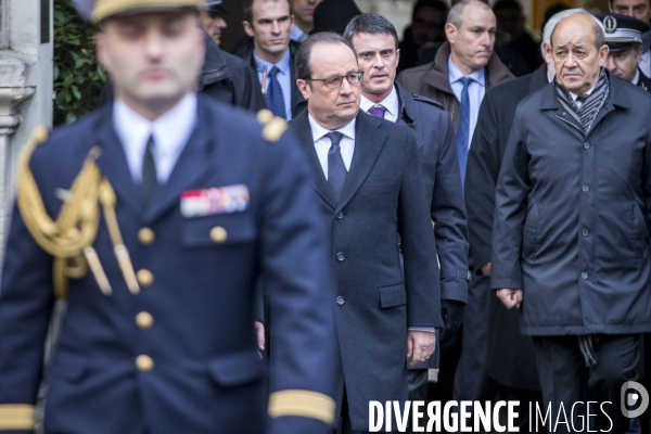 François Hollande: Voeux à la police et aux forces de sécurité intérieure