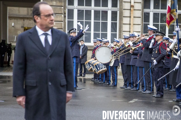 François Hollande: Voeux à la police et aux forces de sécurité intérieure