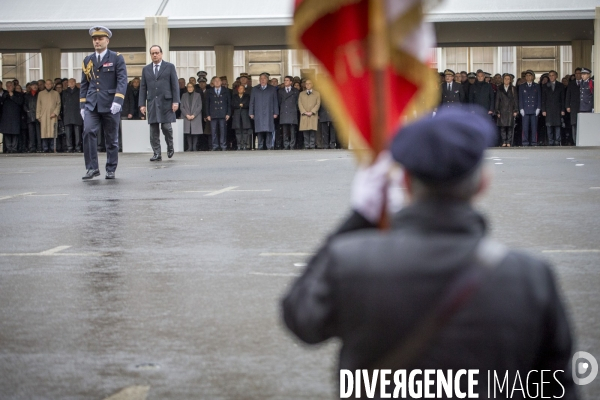 François Hollande: Voeux à la police et aux forces de sécurité intérieure