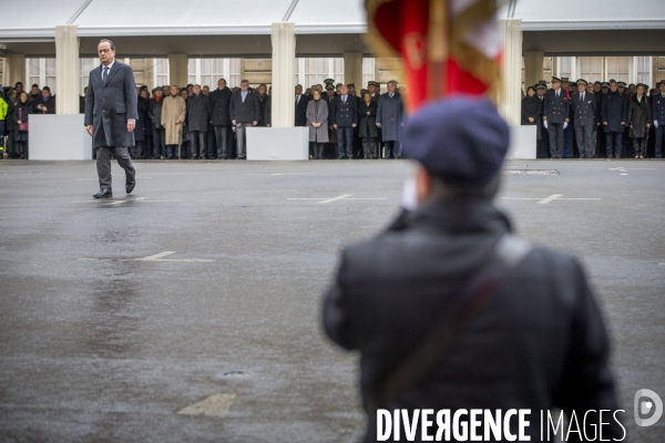 François Hollande: Voeux à la police et aux forces de sécurité intérieure