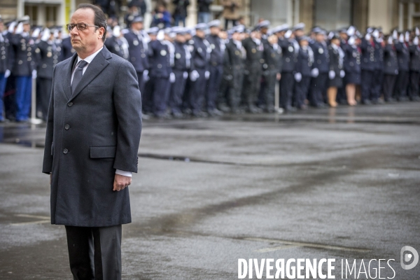 François Hollande: Voeux à la police et aux forces de sécurité intérieure