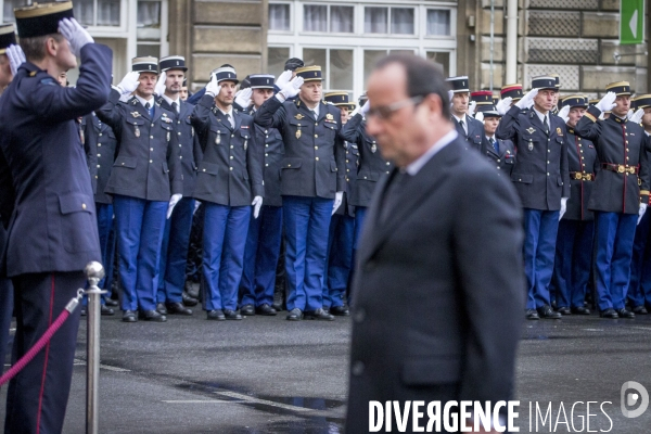 François Hollande: Voeux à la police et aux forces de sécurité intérieure