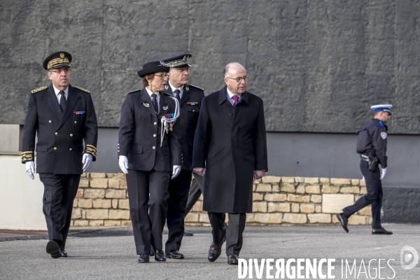 Bernard Cazeneuve : voeux à la Police Nationale