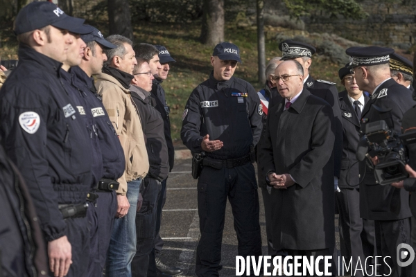 Bernard Cazeneuve : voeux à la Police Nationale