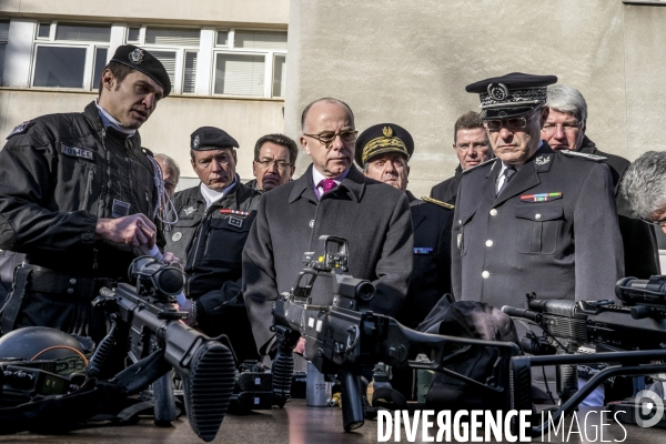 Bernard Cazeneuve : voeux à la Police Nationale