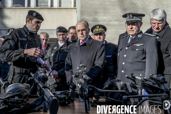 Bernard Cazeneuve : voeux à la Police Nationale