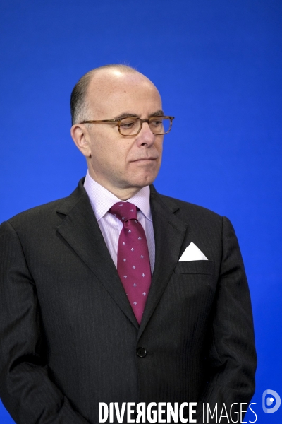 Bernard Cazeneuve : voeux à la Police Nationale