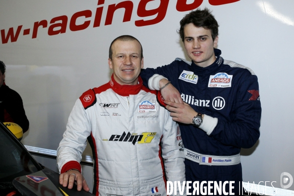 Olivier et Aurélien Panis. Père et fils.