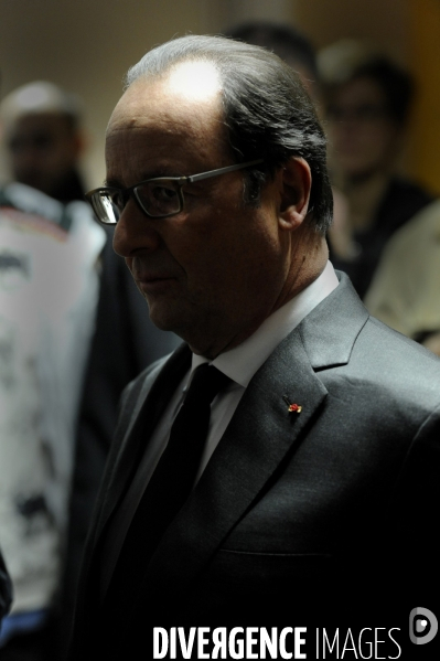 Déplacement de François HOLLANDE pour ses voeux aux corréziens