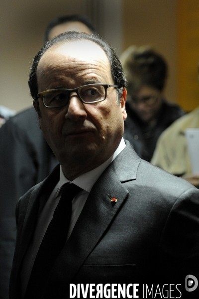 Déplacement de François HOLLANDE pour ses voeux aux corréziens