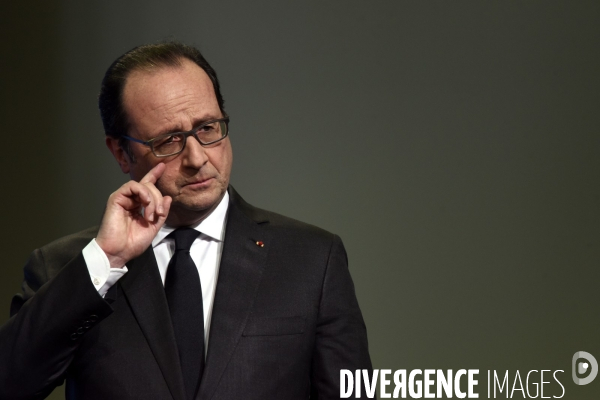 Déplacement de François HOLLANDE pour ses voeux aux corréziens