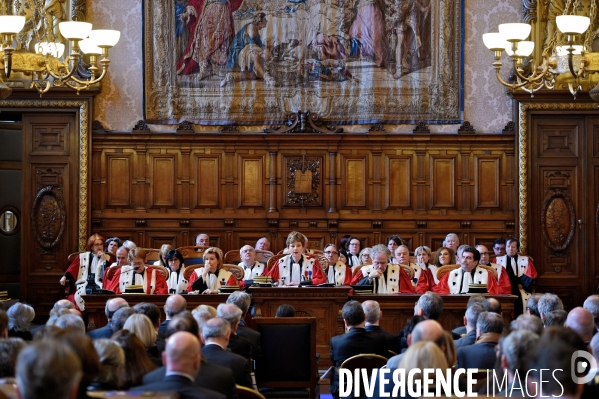 Audience solennelle de rentrée de la Cour d appel de Paris