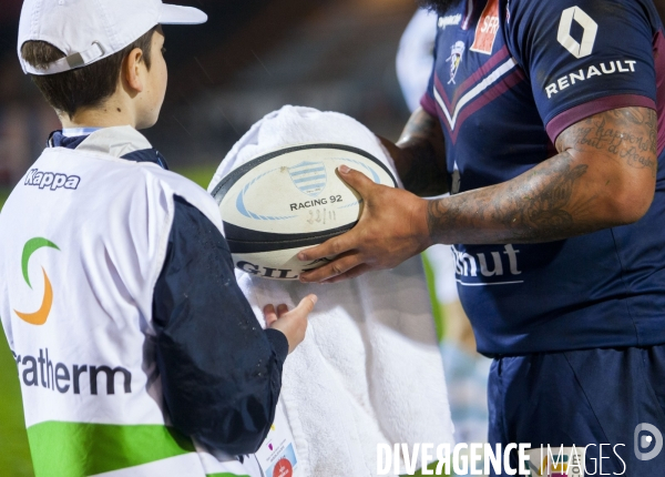 TOP14 match Racing Métro - Union Bègles Bordeaux