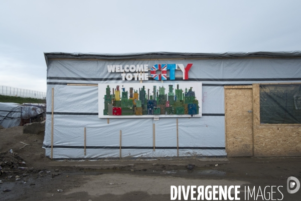 Jungle de Calais, décembre 2015