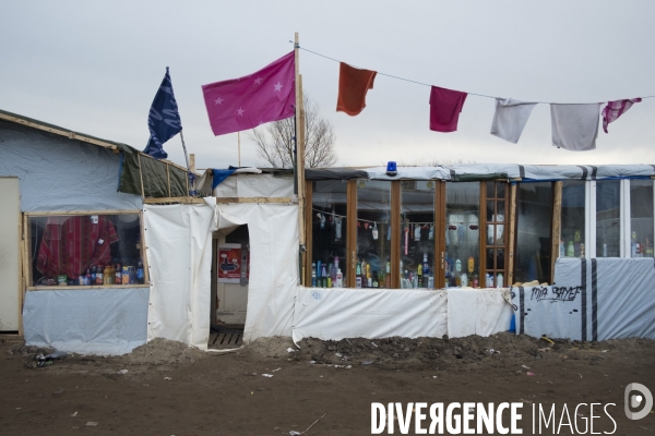 Jungle de Calais, décembre 2015