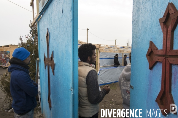 Jungle de Calais, décembre 2015