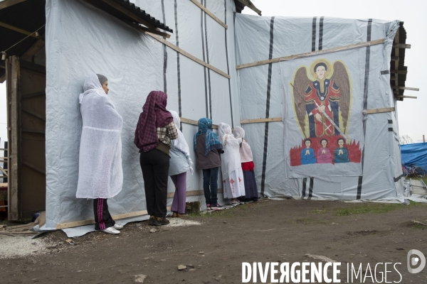 Jungle de Calais, décembre 2015