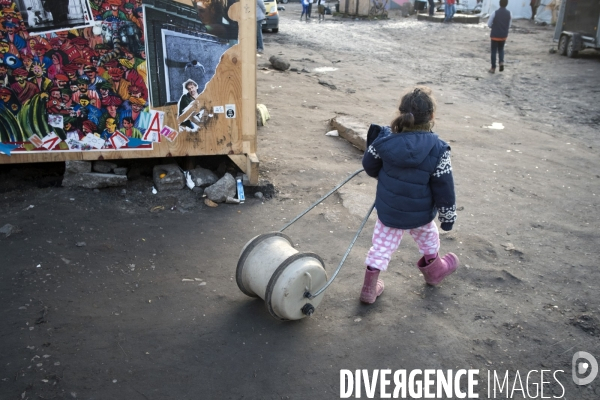 Jungle de Calais, décembre 2015