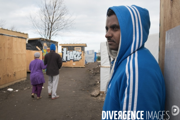 Jungle de Calais, décembre 2015