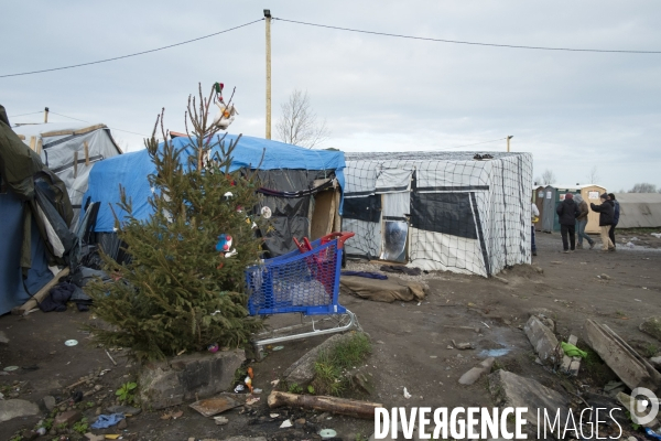 Jungle de Calais, décembre 2015