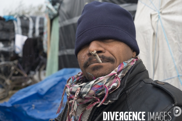 Jungle de Calais, décembre 2015