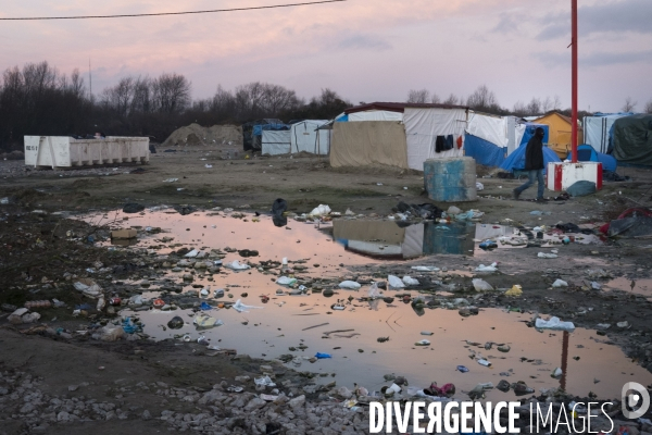 Jungle de Calais, décembre 2015