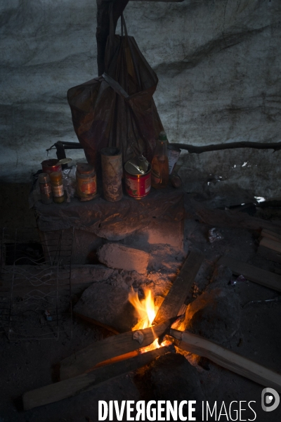 Jungle de Calais, décembre 2015