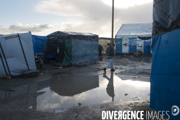 Jungle de Calais, décembre 2015