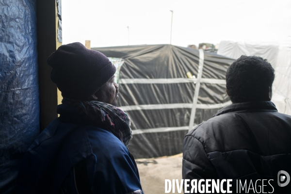 Jungle de Calais, décembre 2015