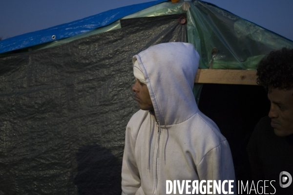 Jungle de Calais, décembre 2015