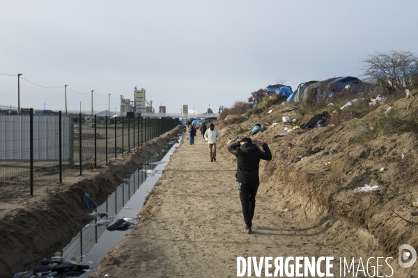 Jungle de Calais, décembre 2015