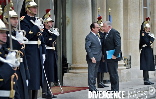 Gerard Larcher avec François Hollande