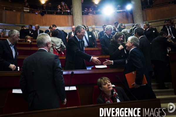Installation du Conseil de la Metropole du Grand Paris