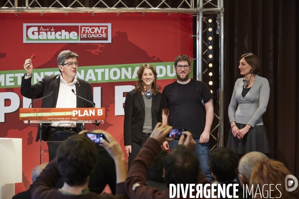 Forum Plan B Parti de Gauche Jean-Luc Mélenchon