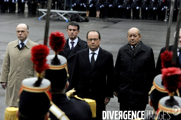 Voeux de François HOLLANDE aux forces de sécurité