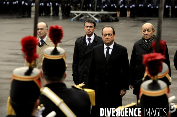 Voeux de François HOLLANDE aux forces de sécurité