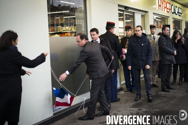 Hommage aux victimes de l attentat à l Hyper Cacher