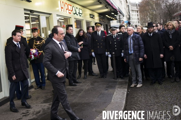 Hommage aux victimes de l attentat à l Hyper Cacher