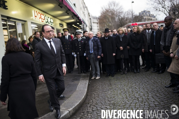 Hommage aux victimes de l attentat à l Hyper Cacher