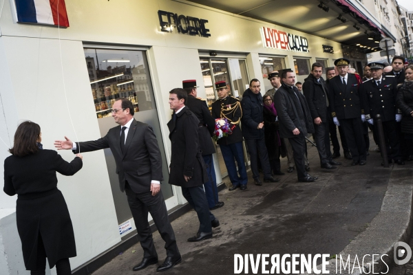 Hommage aux victimes de l attentat à l Hyper Cacher